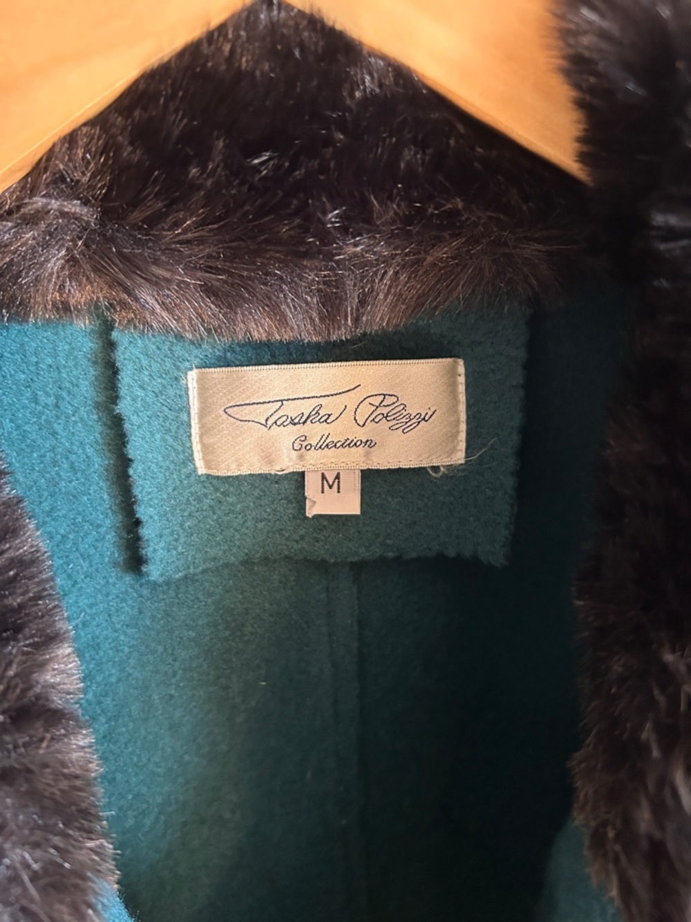 Tasha Polizzi Western jacket featuring a faux fur collar and decorative closures - Picture 2 of 7